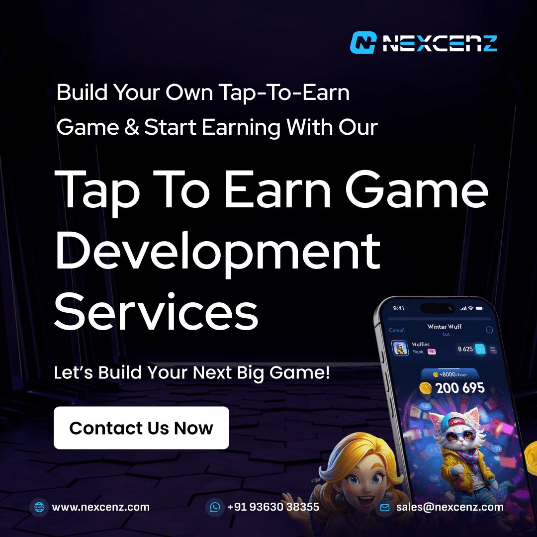  Tap to Earn Game Development Company 