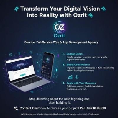 Web Application Development & Automation | Ozrit - Hyderabad Other