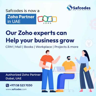 Safcodes – Authorized Zoho Partner in UAE