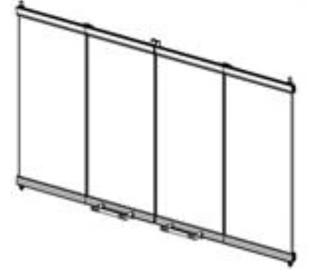 Shop 12M23 Bi-Fold Glass Door Set with Black Trim for Superior Fireplaces – Buy Now