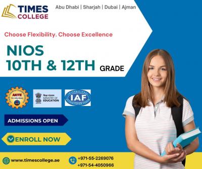 Enroll for NIOS in Sharjah | Accredited Study Center – Times College