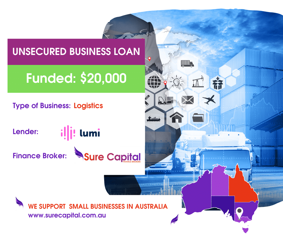 Loans for large logistics companies - Melbourne Loans