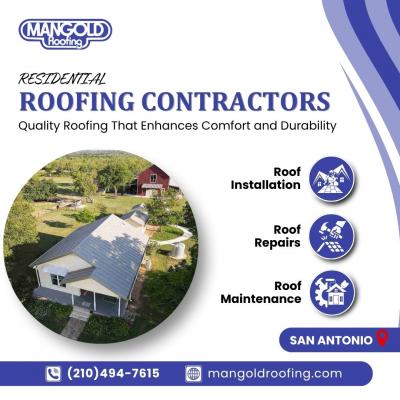 Residential Roofing Contractors in San Antonio