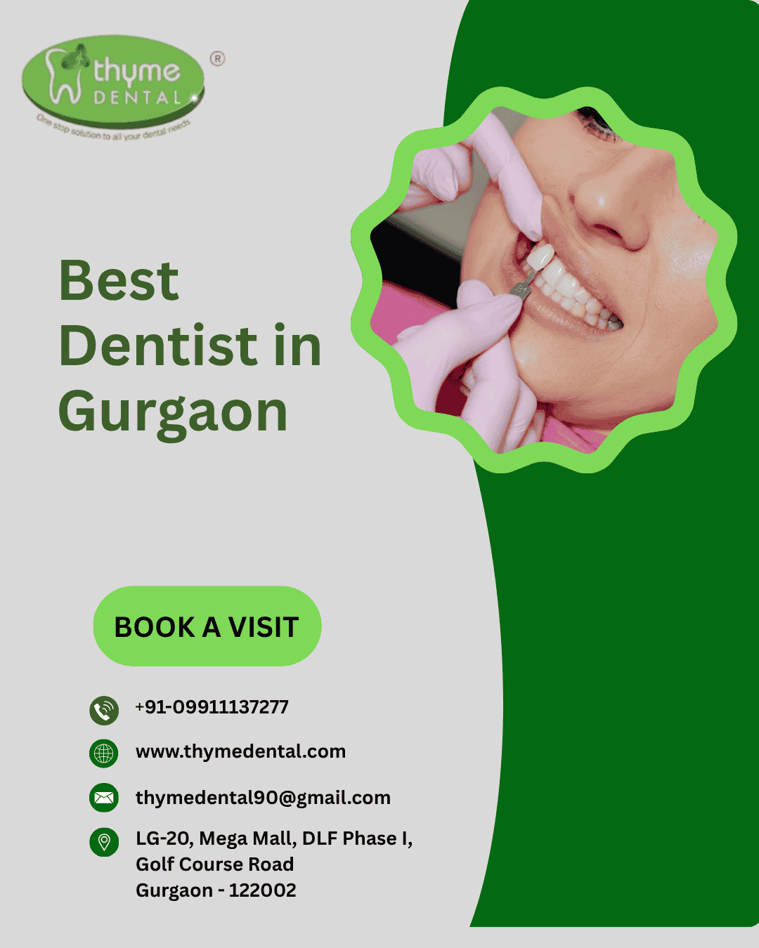 Top Dental Clinic in Gurgaon – Thyme Dental Specialists