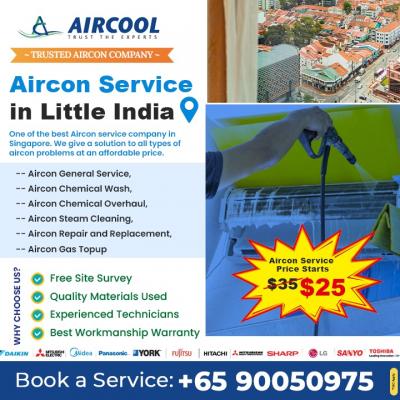 Aircon service in Little India