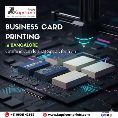 Business Card Printing in Bangalore