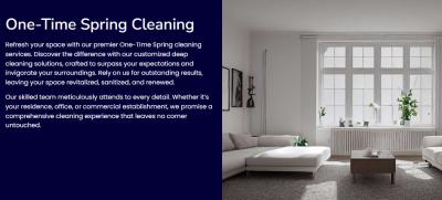 Thorough Spring Cleaning Services for a Total Space Refresh