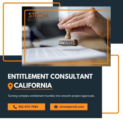 Entitlement Consultant in California
