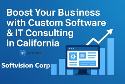 Boost Your Business with Custom Software & IT Consulting in California