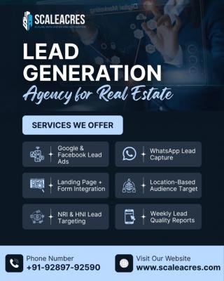 Leading Real Estate Lead Generation Agency - Scaleacres 