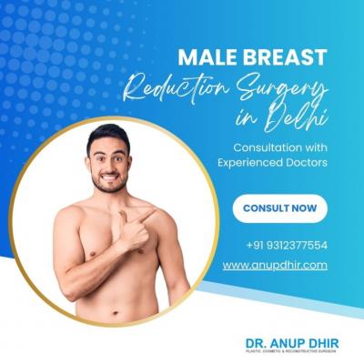 Male Breast Reduction Surgery in Delhi