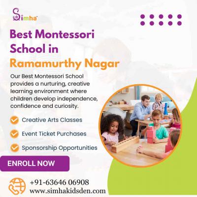 Best Montessori School in Ramamurthy Nagar