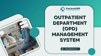 Outpatient Department (OPD) Management, OPD Management Software