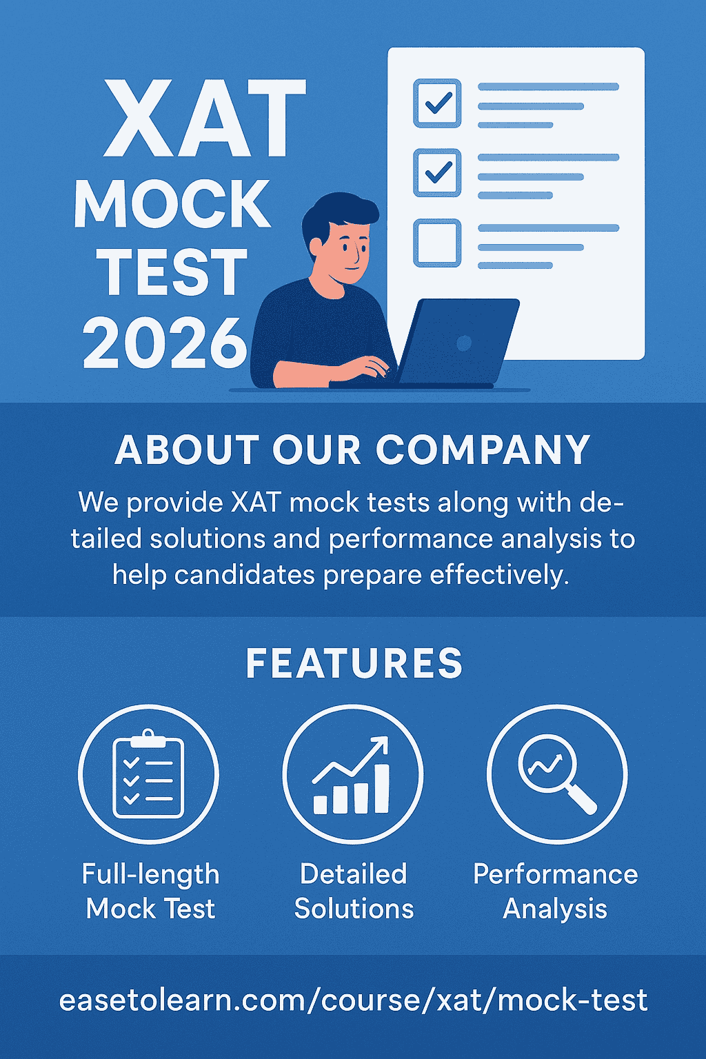 XAT Mock Test 2026 – Free Online Test Series by EaseToLearn