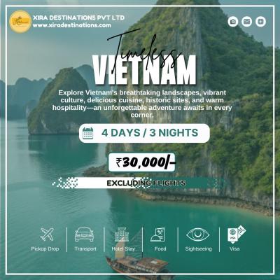 Vietnam Tour Packages from Kerala  