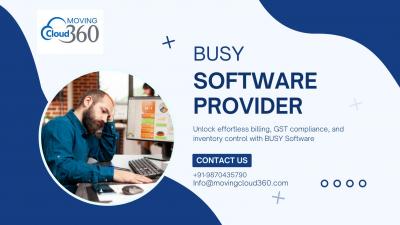 Transform Your Business with BUSY Software via MovingCloud360