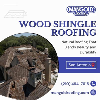 Wood Shingle Roofing in San Antonio