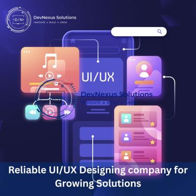 Reliable UI/UX Designing company for Growing Solutions