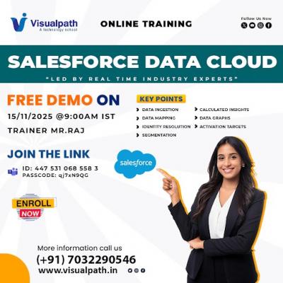 Join Free Demo! for  Salesforce Data Cloud