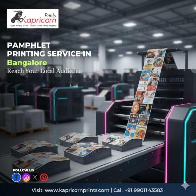 Pamphlet Printing Service in Bangalore