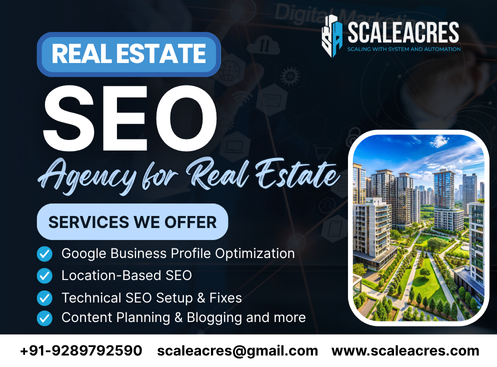 Get All-in-One Real Estate SEO Services