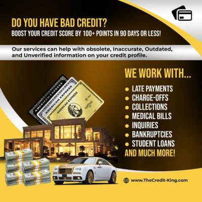 Fix Your Credit Today & Unlock a Better Lifestyle! -TX