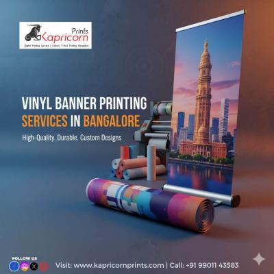 Vinyl Banner Printing Services in Bangalore