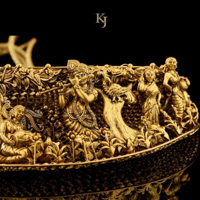 Khanna Jewellers’ bridal temple jewellery sets