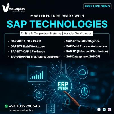 Master SAP Technologies with Real-Time Expert Training