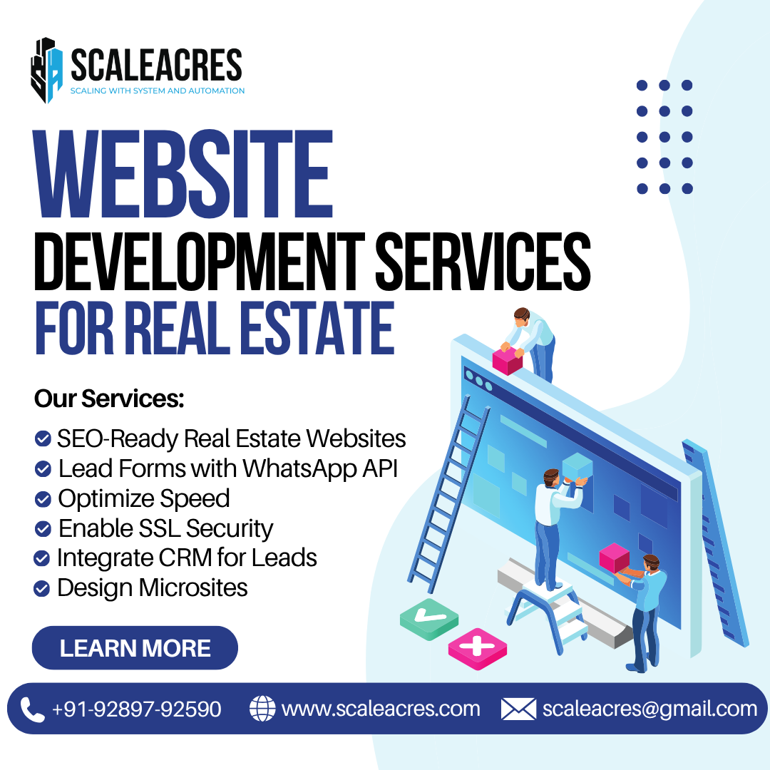 Website Development Services for Real Estate