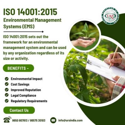 URS ISO 14001 Certification Services in Noida