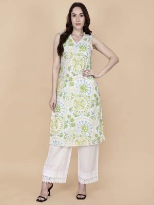 2 Piece Suit Floral Green – Pretty Lady | ₹2,313.00
