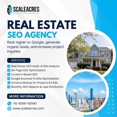 Get Ranked Higher with the Help of a Real Estate SEO Agency
