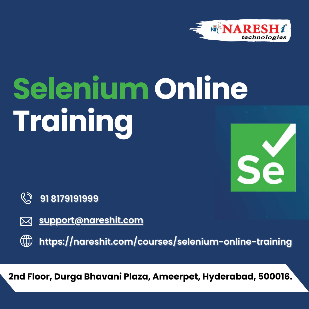 Selenium Online Training  - Hyderabad Other