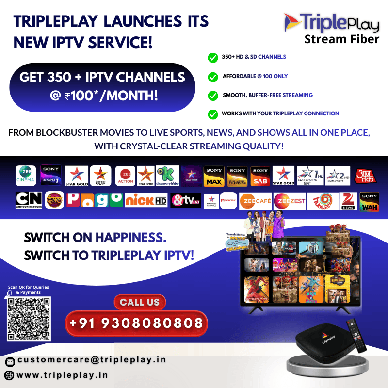 IPTV Superfast Fiber Streaming - Gurgaon Other