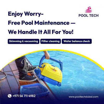 Pool Maintenance Contractors in Dubai – PoolTech