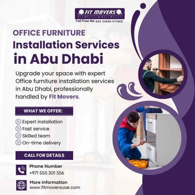 Furniture Installation Services in Abu Dhabi