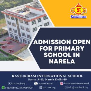 Admission Open for Primary School in Narela