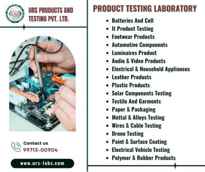 Product Testing Laboratory Facility in Delhi