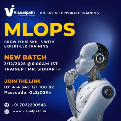 Join Our MLOps New Batch On 02nd December