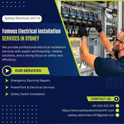 Famous Electrical Installation Services in Sydney