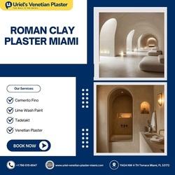 Roman Clay Plaster Miami  - Boston Professional Services