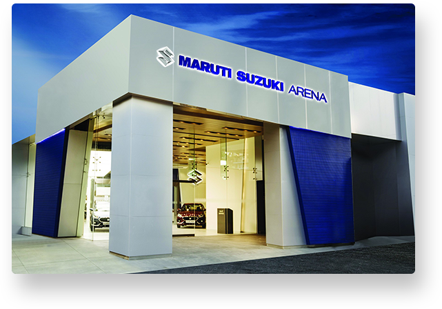 Maruti Dzire showroom in Sivaksi – Meenakshi