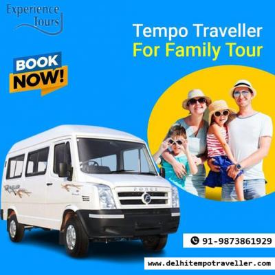 Comfortable Tempo Traveller Hire