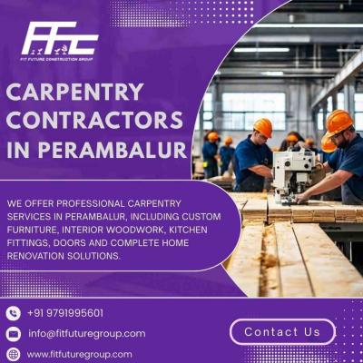 Carpentry Contractors in Perambalur - Tiruchirappalli Construction, labour