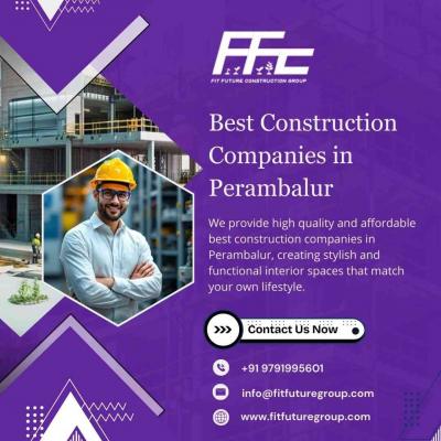 Best Construction Companies in Perambalur - Tiruchirappalli Construction, labour