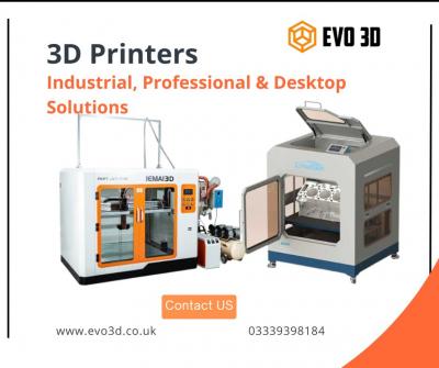3D Printers – Industrial, Professional & Desktop Solutions