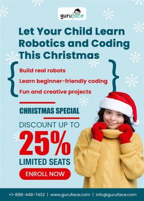 Free Robotics webinar for Kids Online - Ready to Build this Christmas?