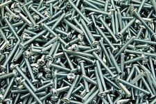 (500) Phillips Pan Head 10-24 x 1-1/2 Machine Screws #10 Zinc - Honesdale - US