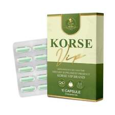 Korse By Herb VIP Weight Loss Supplement Natural Extracts Block Burn 10 Capsule - Toronto - Canada